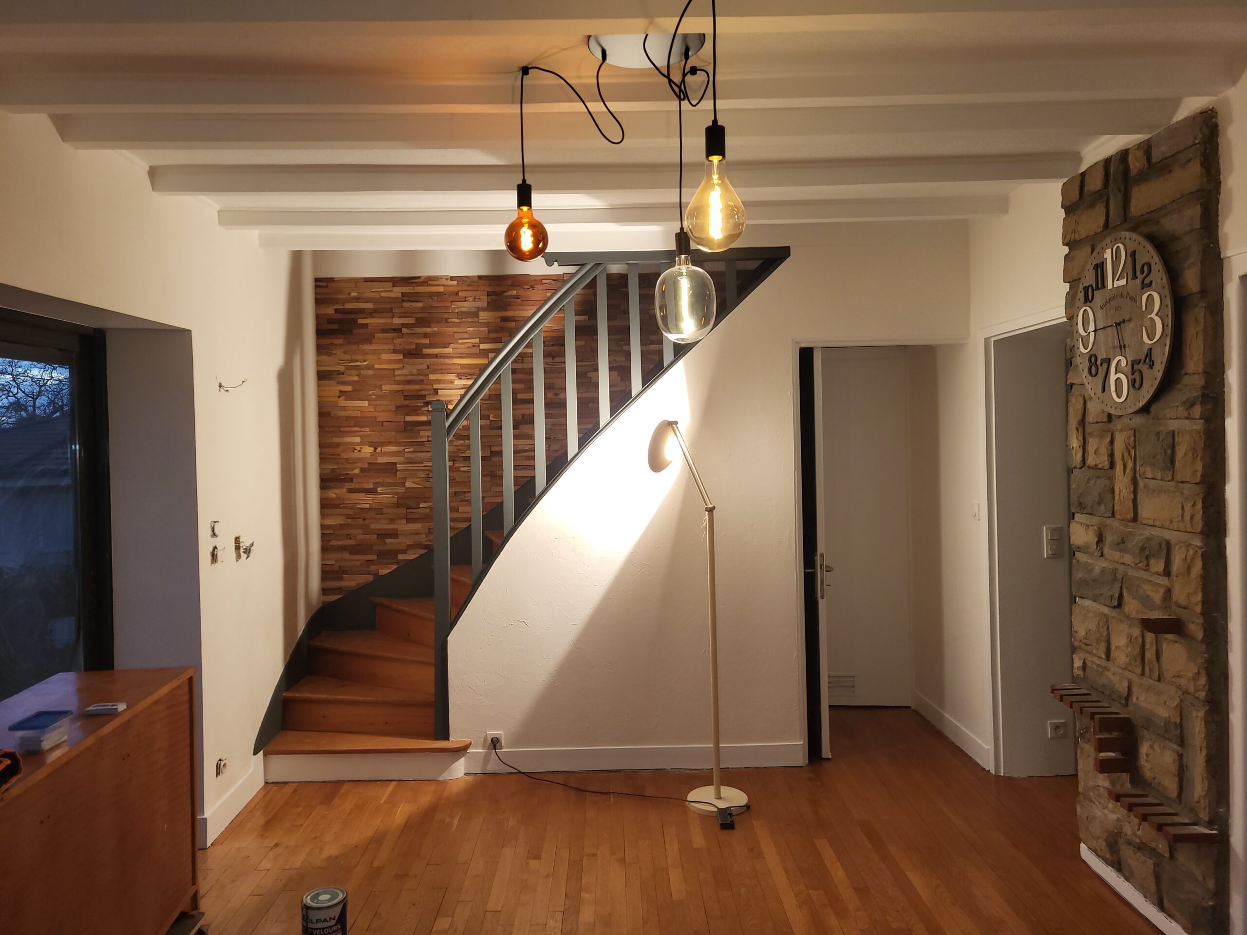 Pièce après travaux de peinture réalisés par Peinture Reno