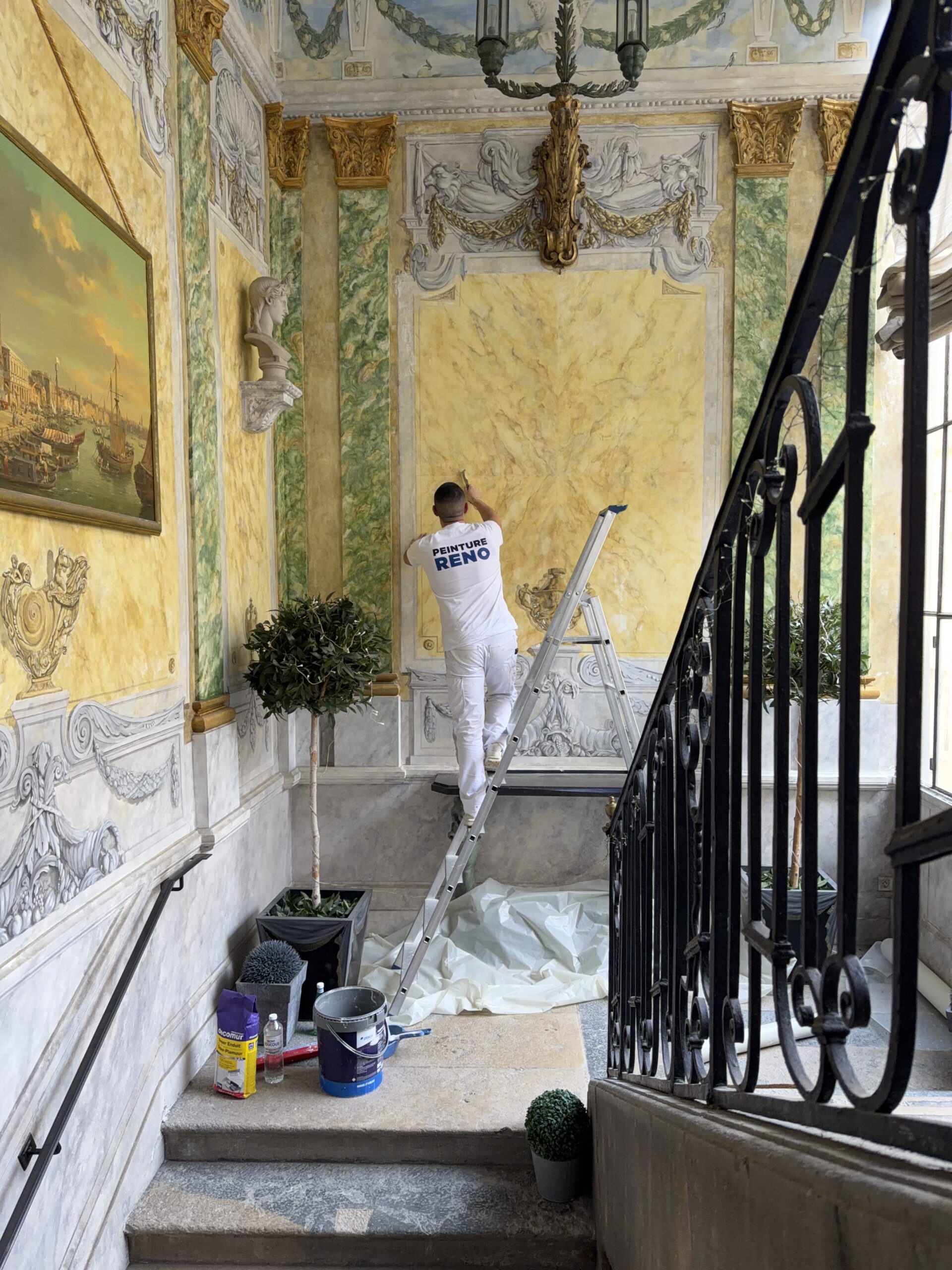 Rénovation réalisée par Peinture Reno