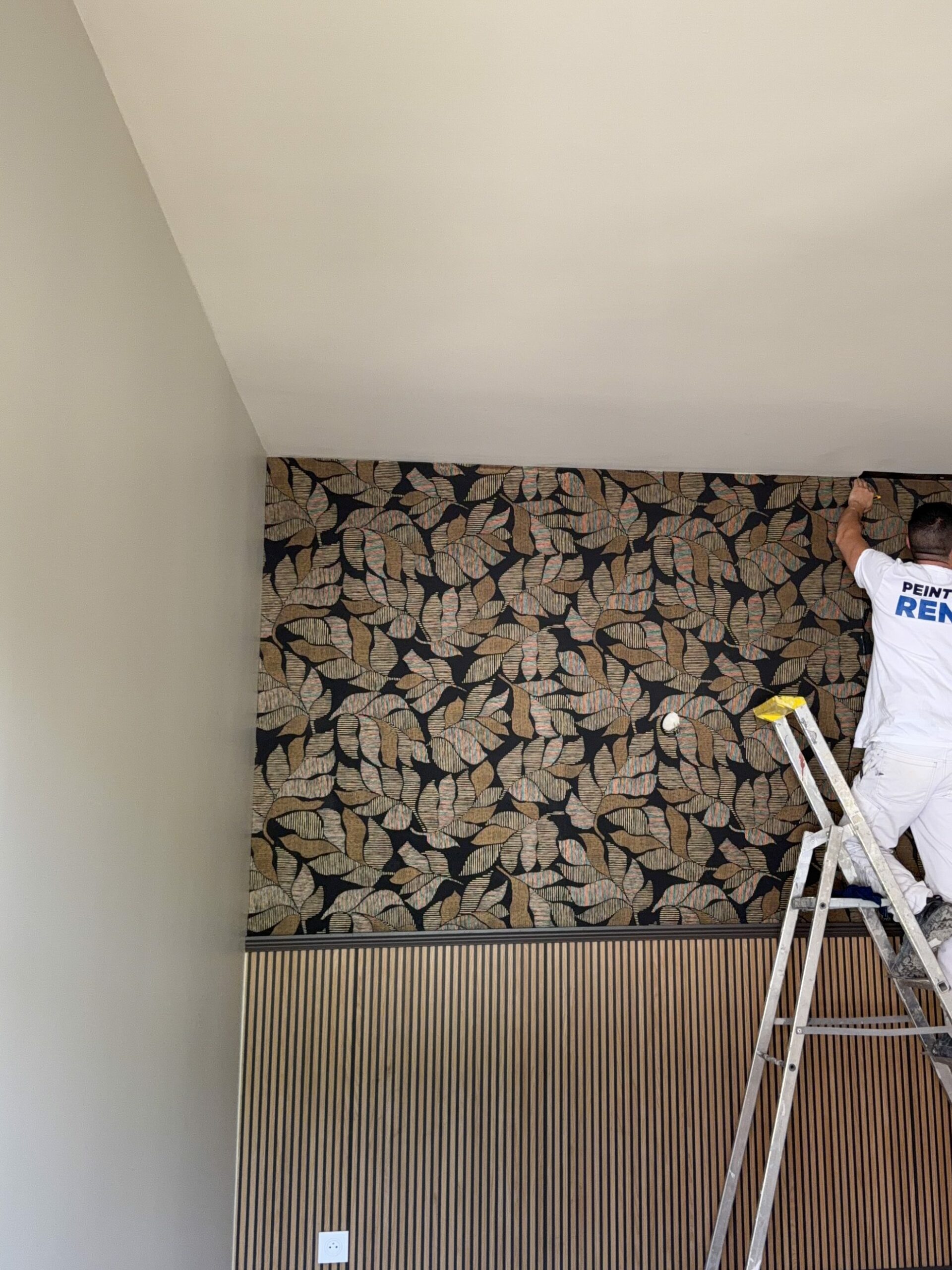 Intérieur repeint par Peinture Reno pour un particulier