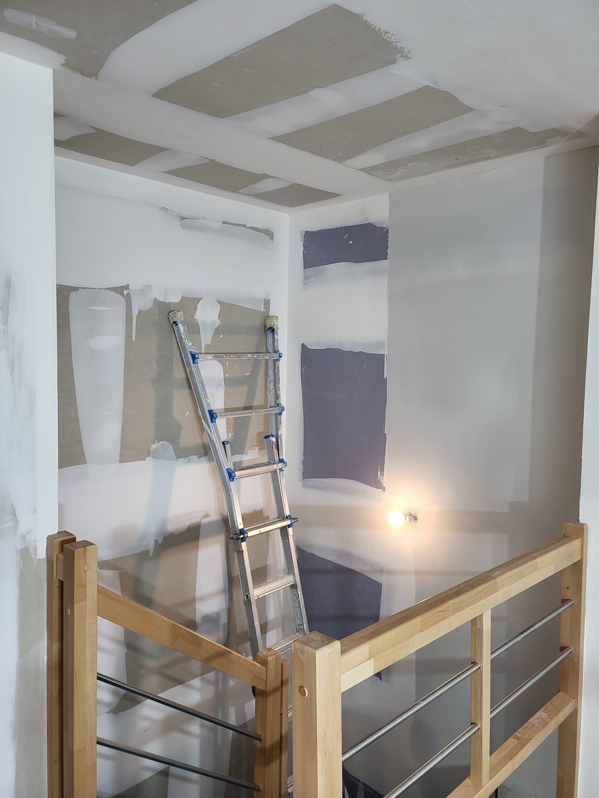 Pose de placo par Peinture Reno